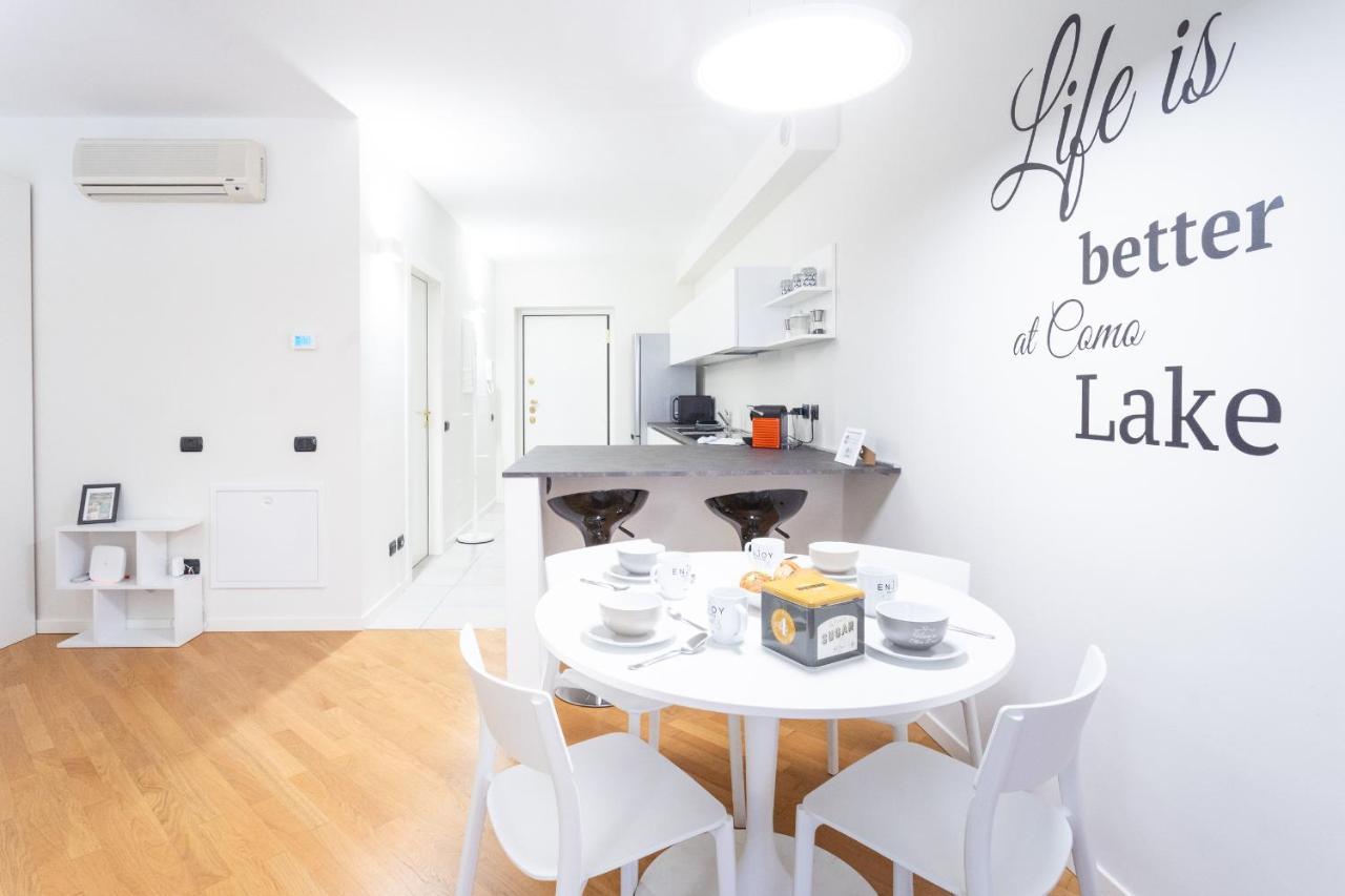 White Flat In Como City Center By Rent All Como Bagian luar foto