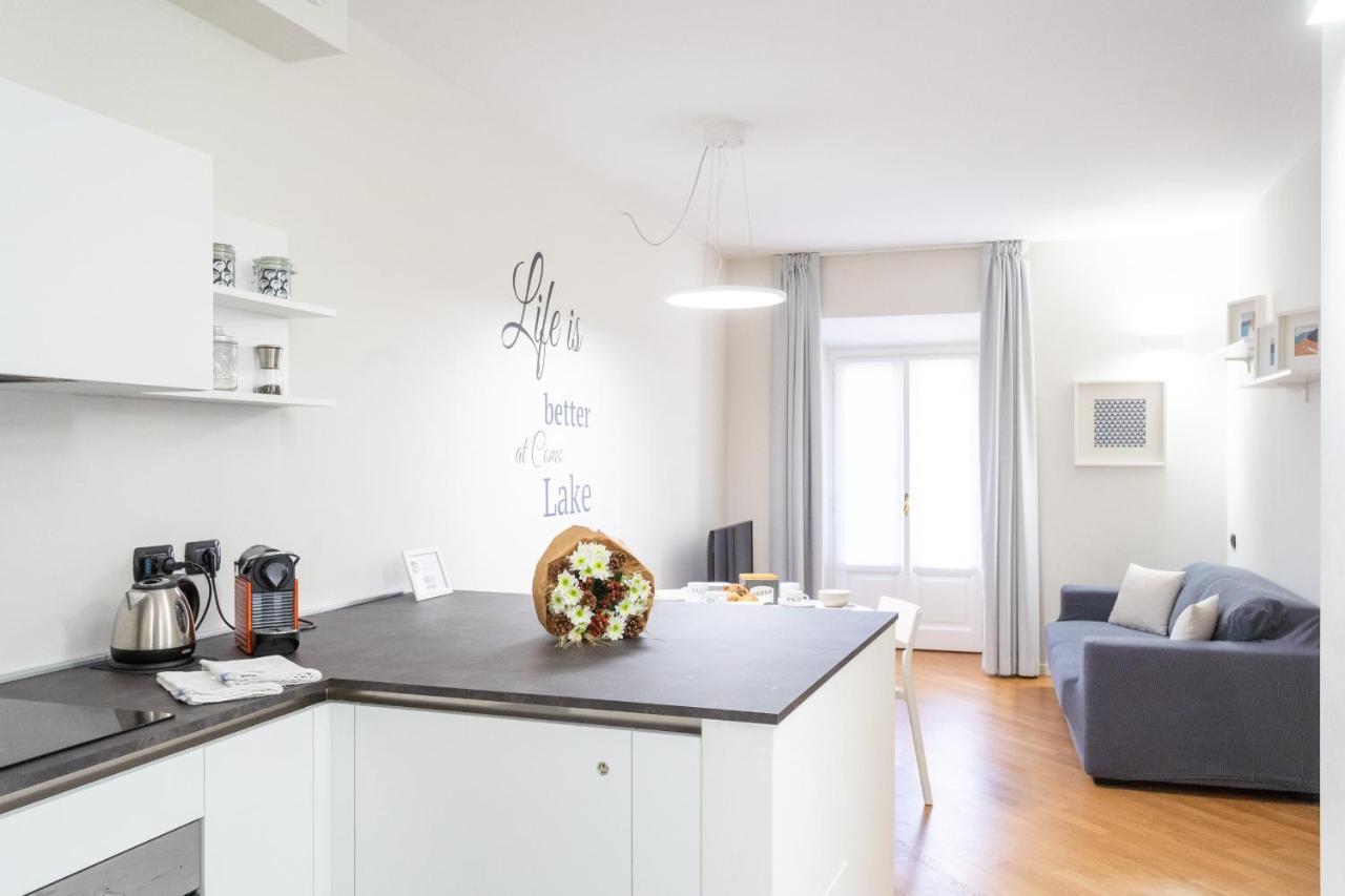 White Flat In Como City Center By Rent All Como Bagian luar foto