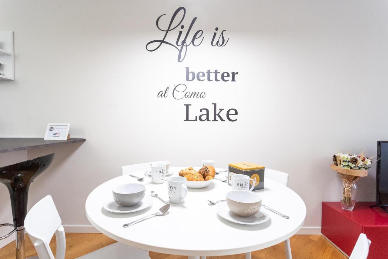 White Flat In Como City Center By Rent All Como Bagian luar foto